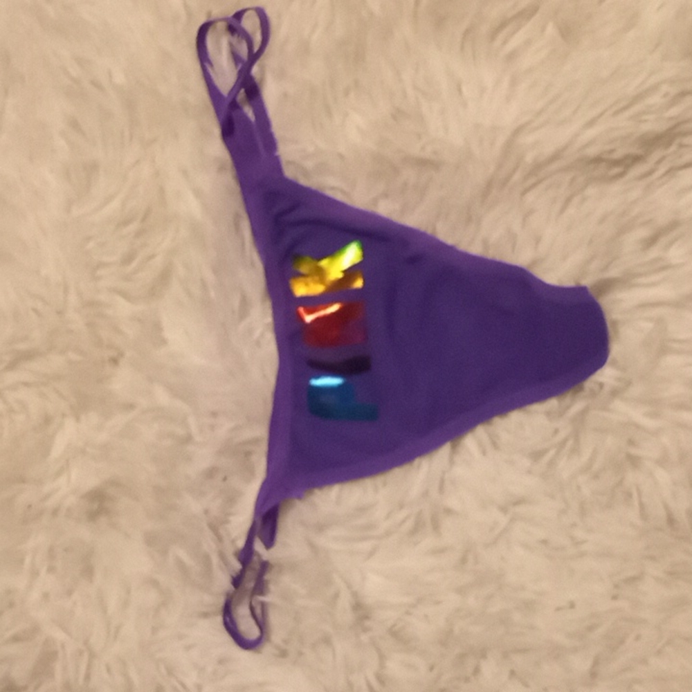 Victoria's Secret pink thong